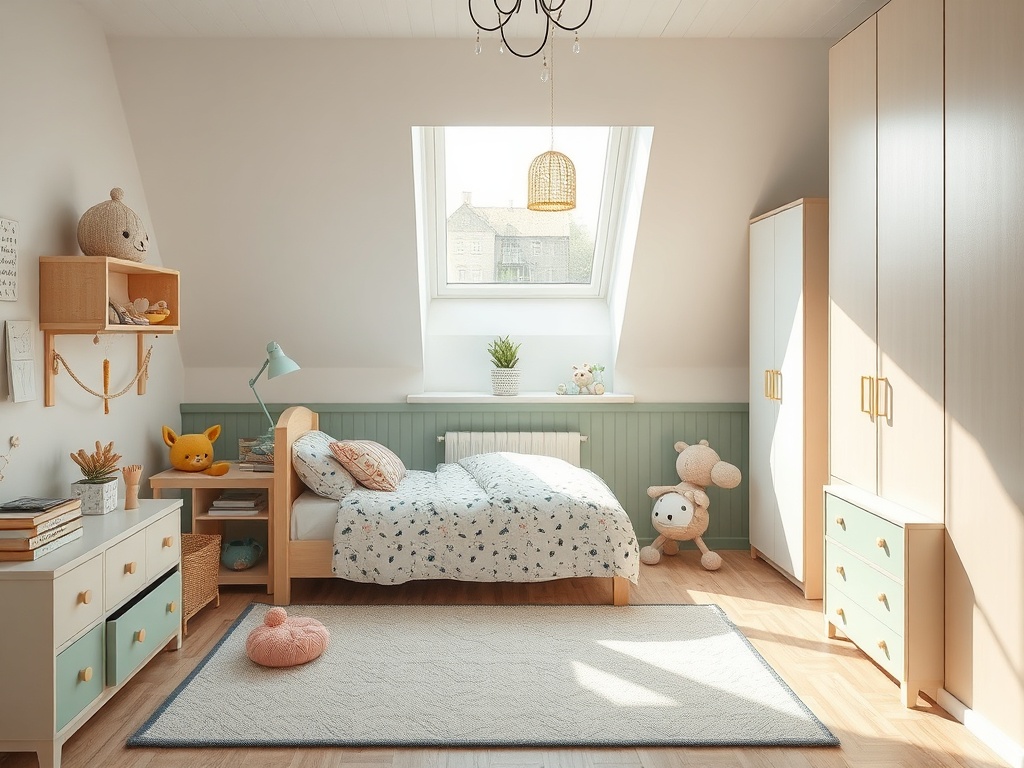 mpo96.ru | Яркие акценты в интерьере детской загородного дома